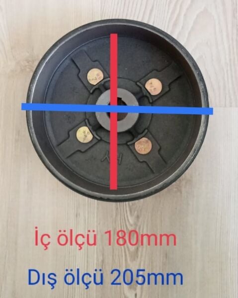 Yuki YK-16 ILGAZ Arka Jant Porya 180 mm