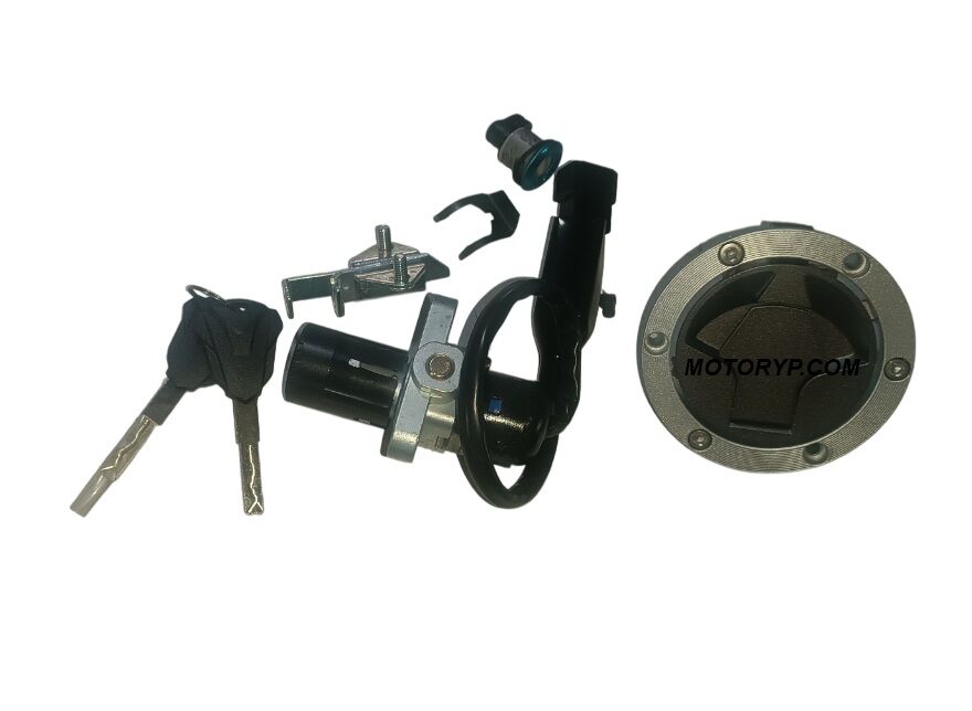 Voge R125 Kontak Anahtar ve Depo Kapak Set