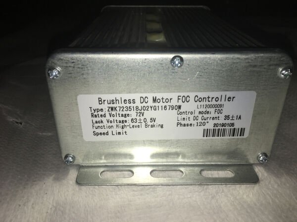 Yuki YK-32 Greta CDI Beyin 72V 120 Derece 35 Amper