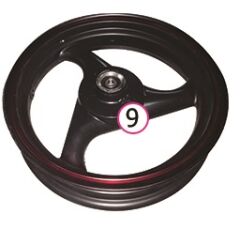 Yuki Moni Kral Eros E-bike Ön Jant