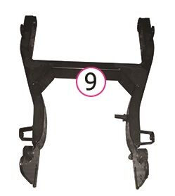 Yuki Moni Kral Eros Ebike Arka Salıncak Çatal