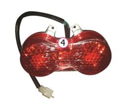 Yuki Moni Kral Eros E-bike Arka Stop Lambası