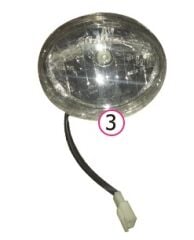 Yuki Moni E-Bike Ön Far Üst