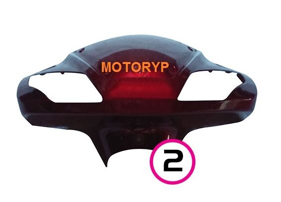 Yuki YK-43 Galaxy-S E-bike Ön Sinyal Kafa Grenajı