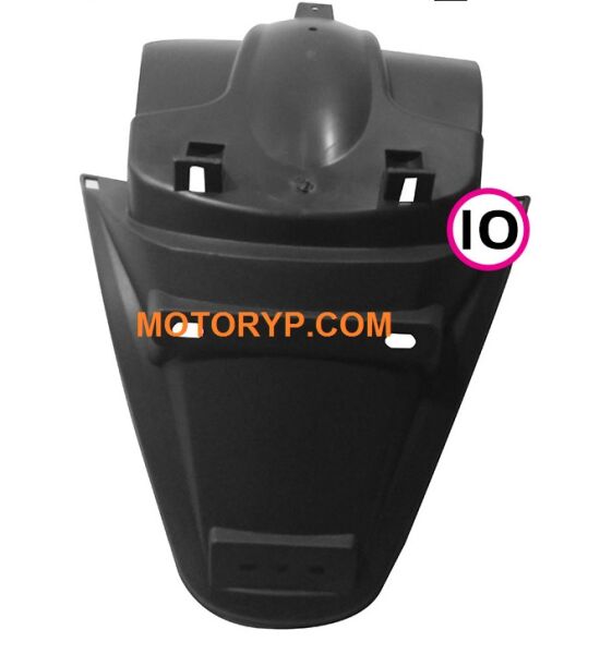 Yuki YK-43 Galaxy-s Arka Çamurluk Plakalık