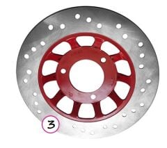 Yuki Sportman E-bike Arka Fren Diski