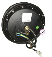 Yuki yk-27 Sportman  Arka Jant Motor Sargı Set Diskli Model