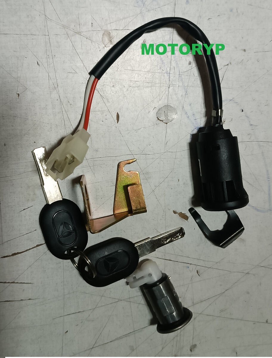 Yuki yk-49 icon e-bike Kontak Anahtarı Set