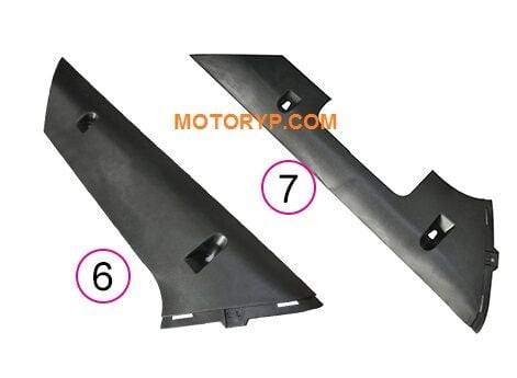 Yuki YK-15 Planet-Eris e-bike Alt Marşbiyel