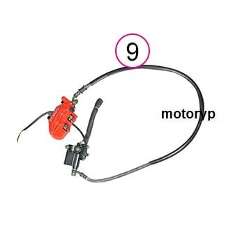 Yuki YK-15 Planet-Eris Ön Fren Merkezi Set