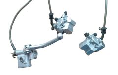 Yuki Tract 250 Atv Ön Fren Merkezi Kaliper Set