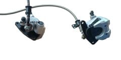 Yuki Tract 250 Atv Ön Fren Merkezi Kaliper Set