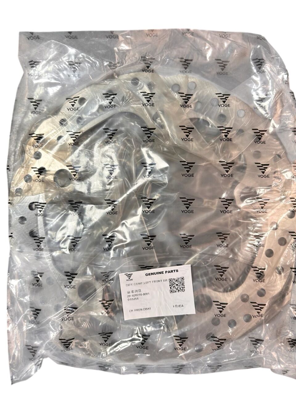 Voge 525 DSX Ön Fren Diski