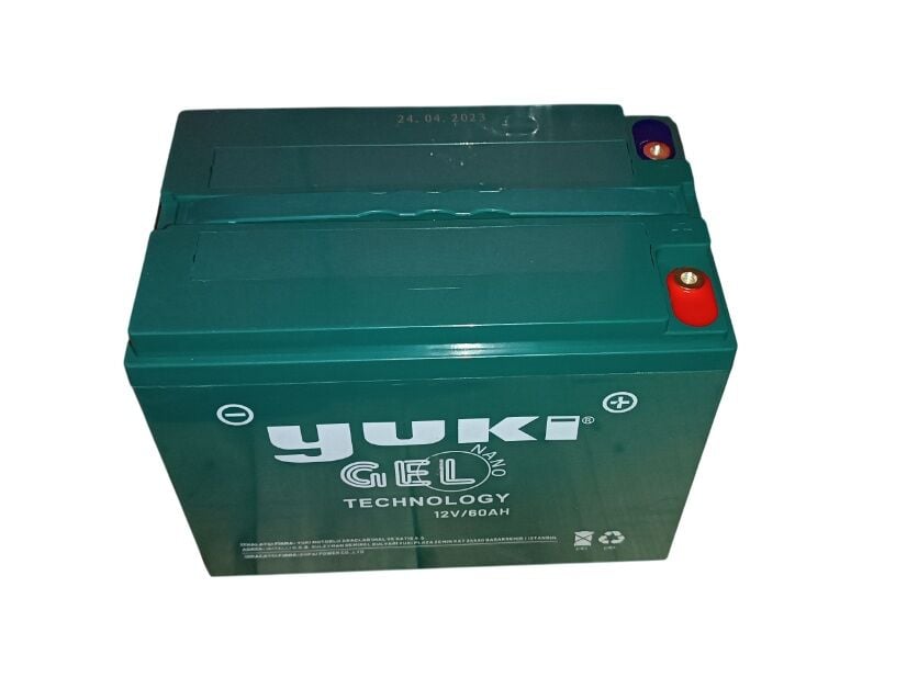Yuki 12V 60 Amper Akü
