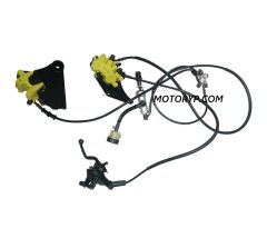 Yuki Tekken 125 Fren Merkezi Kombine Set