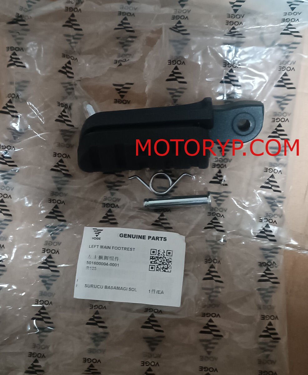 Voge R125 Sürücü Basamak Sol