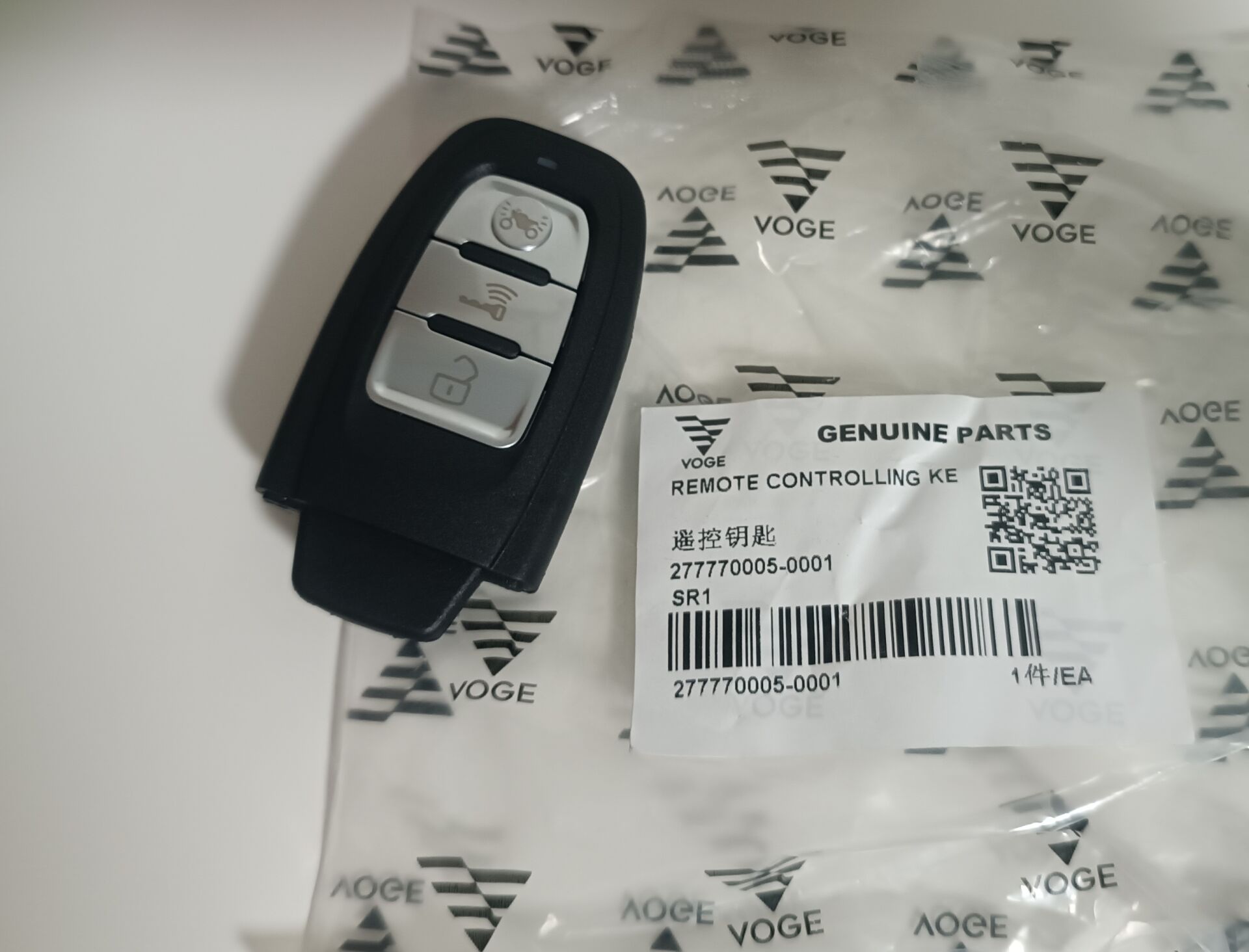 Voge SR1 125 Uzaktan Kumanda