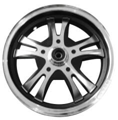 Yuki Neon 2800 E-bike Ön Jant 12 İnç Siyah