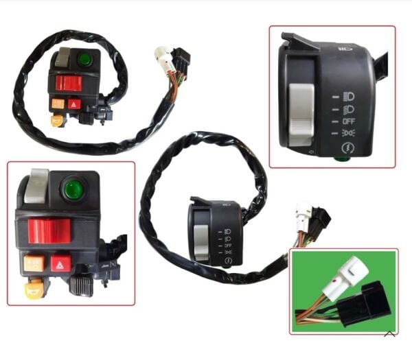 Yuki LX200 ATV Düğme Butonu Sol