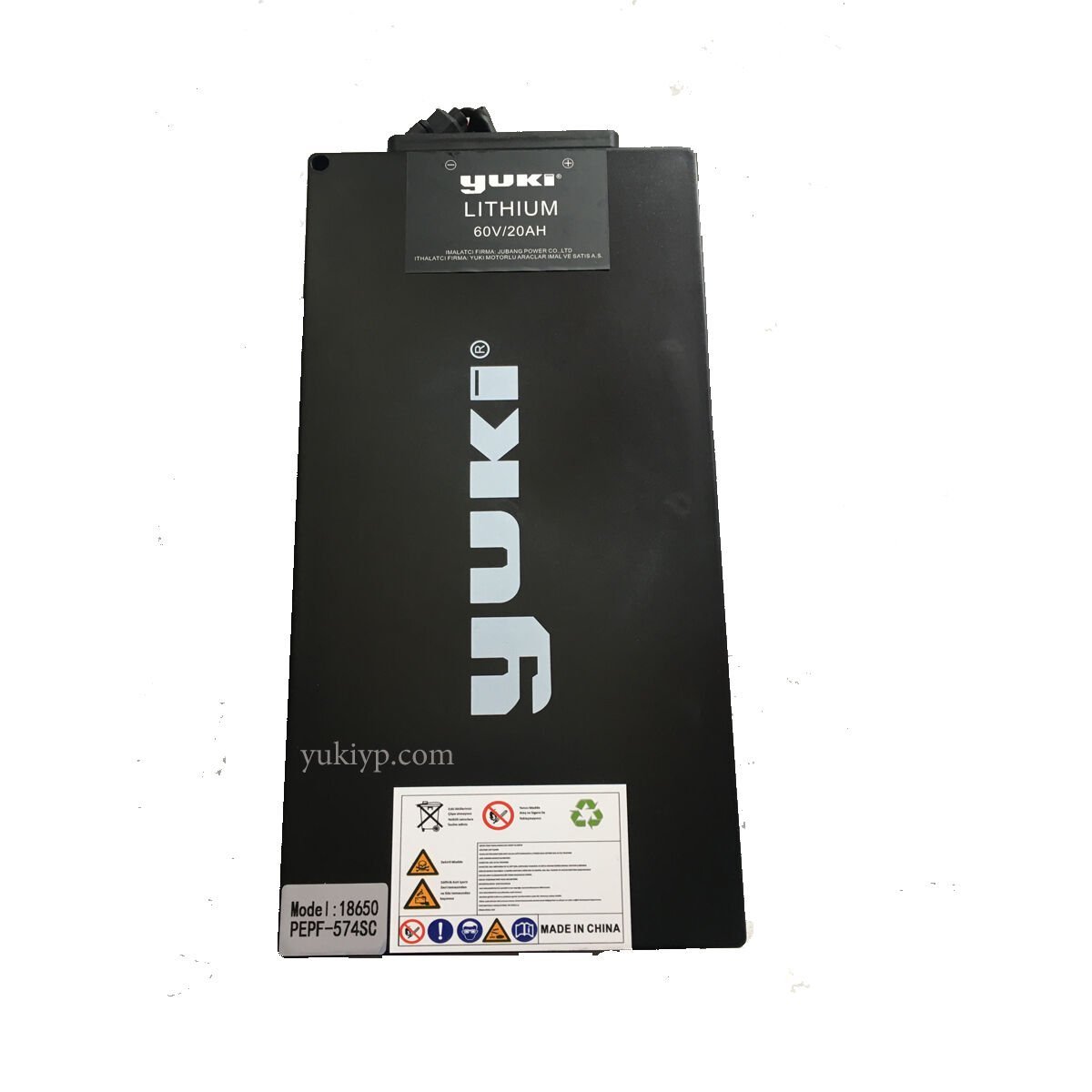 Yuki CP-1 Shansu City Coco Lityum Batarya 60V 20AH