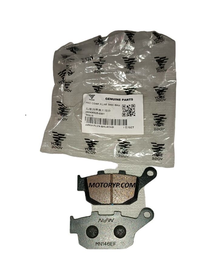 Voge 500DS Arka Fren Balatası