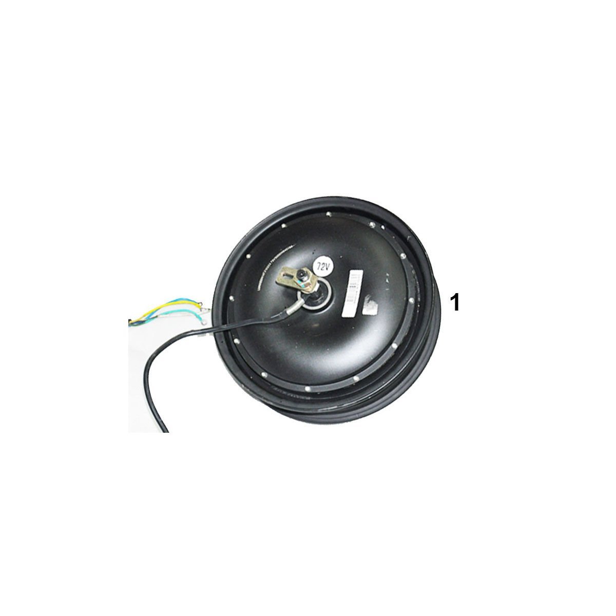 Yuki Neon Motor Arka Jant Set 72v 60 derece 12 İnç