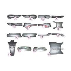 Yuki YK-18 Carry Ebike Arka Çamurluk