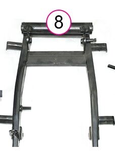 Yuki Alfa E-Bike Arka Salıncak Çatal