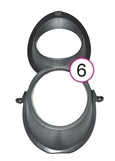 Yuki YK-20 Alfa E-Bike Ön Far Plastigi