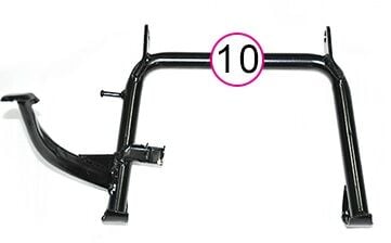 Yuki YK-20 Alfa E-Bike Orta Sehpa Ayaklık