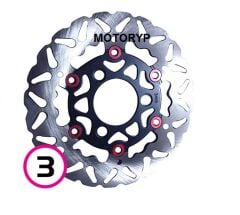 Yuki YK-26 Galaxy 5000W Ön Fren Diski