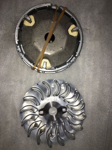 Yuki T11 Explorer 250 Maxi Scooter Ön Varyatör Seti