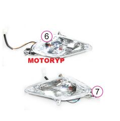 Yuki YK-18 Carry Ön Sinyal Sağ Sol Set