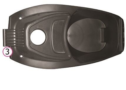 Kral KR-10 Eros Yuki Moni Koltuk Altı Bagaj Grenajı