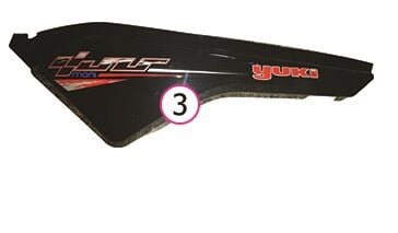 Yuki Moni Kral Eros E-bike Sele Altı Grenajı