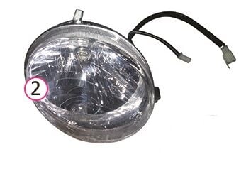 Yuki Moni Kral Eros E-bike Ön Far Alt