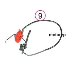 Yuki YK-15 Planet-Eris Ön Fren Merkezi Set