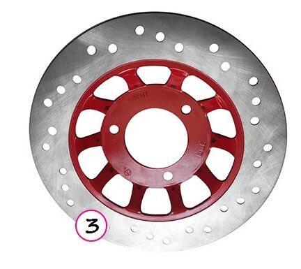 Yuki Sportman E-bike Arka Fren Diski