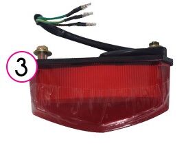 Yuki Sportman Elektikli Scooter Arka Stop