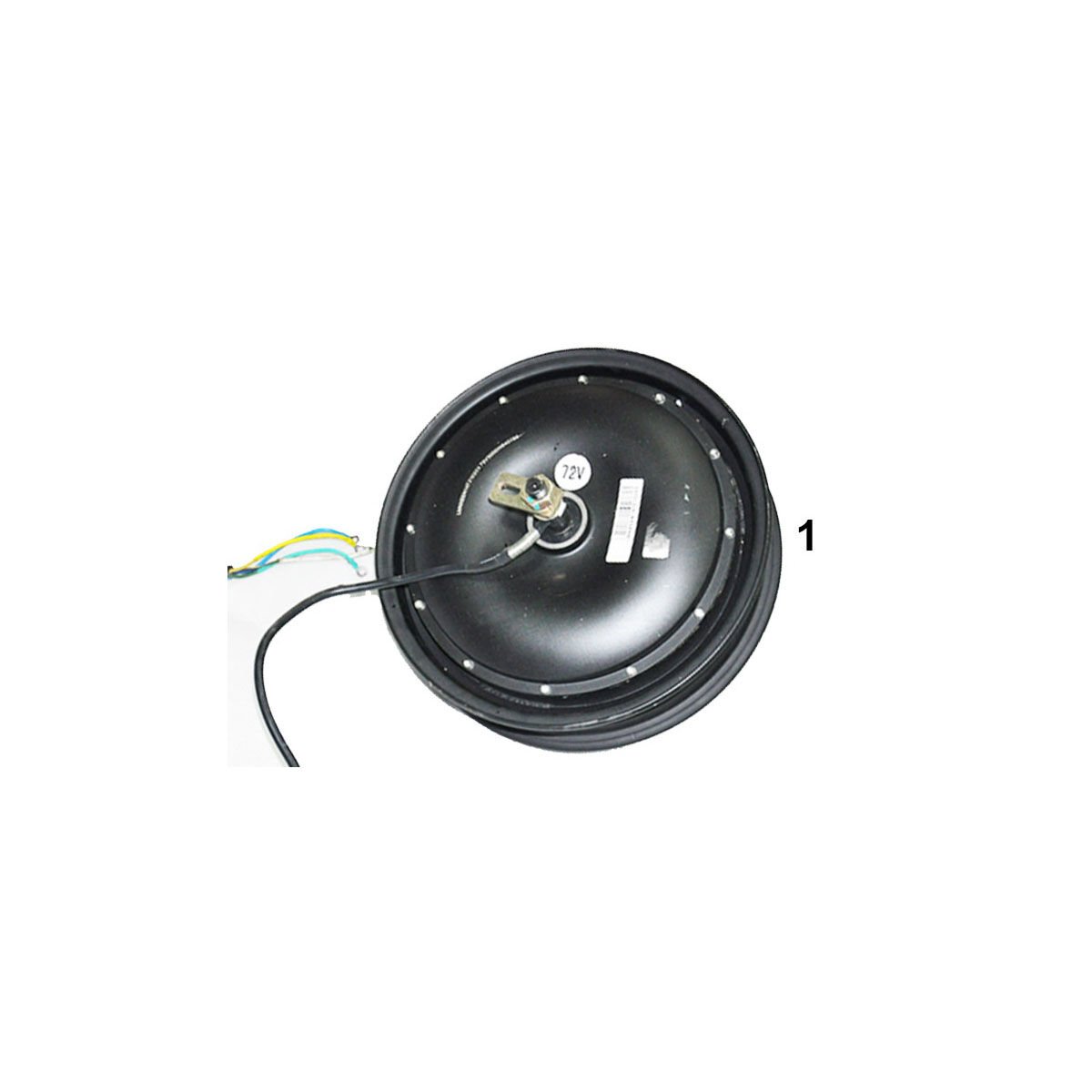 Yuki Neon Motor Arka Jant Set 72v 60 derece 12 İnç