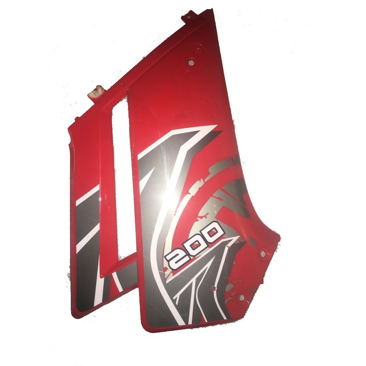 Yuki Tornado 200 Dış Dizlik Grenajı Sağ Kırmızı