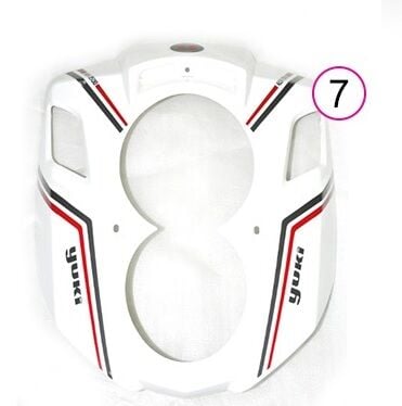 Yuki YK-20 Alfa E-Bike Ön Far Grenajı Beyaz