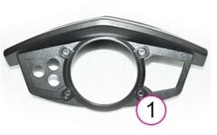 Yuki YK-20 Alfa E-bikeKm Saati Plastigi Üst