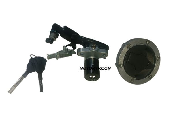 Voge R125 Kontak Anahtar ve Depo Kapak Set